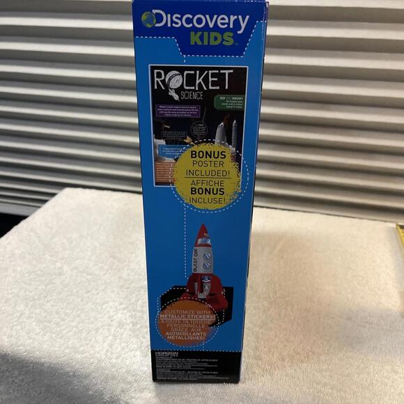 NEW! DISCOVERY KIDS PROPULSION ROCKET KIT BLAST OFF SOARS UP TO 30 FT New - Picture 4 of 7
